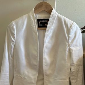 White J.Crew Spring Blazer